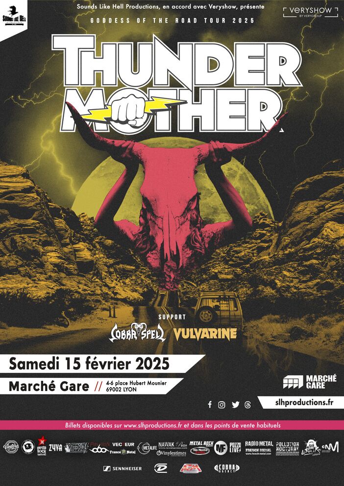 Thundermother en concert à Lyon