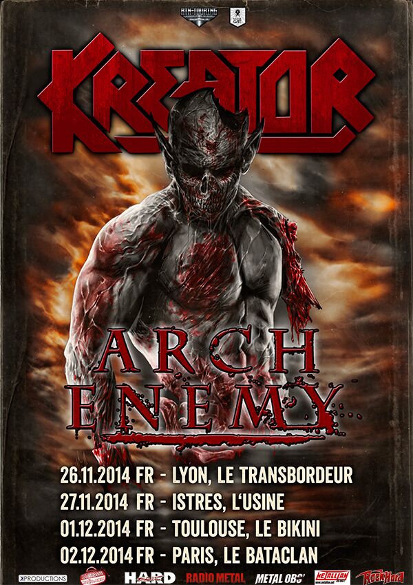 ARCH ENEMY, L’Usine, Istres, 27/11/2014