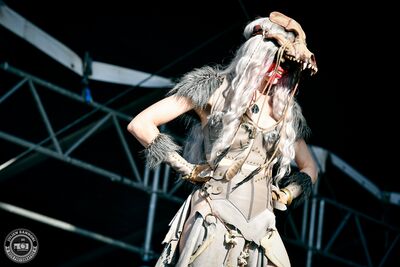 Eihwar play on stage at Wacken Open Air 2025