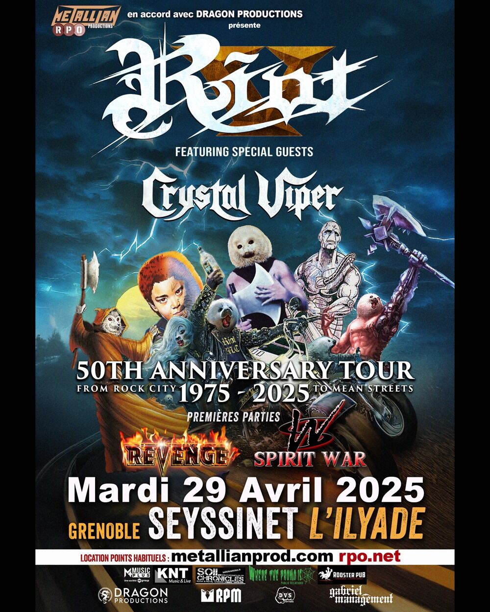 Riot V à Grenoble, le 29 avril 2025