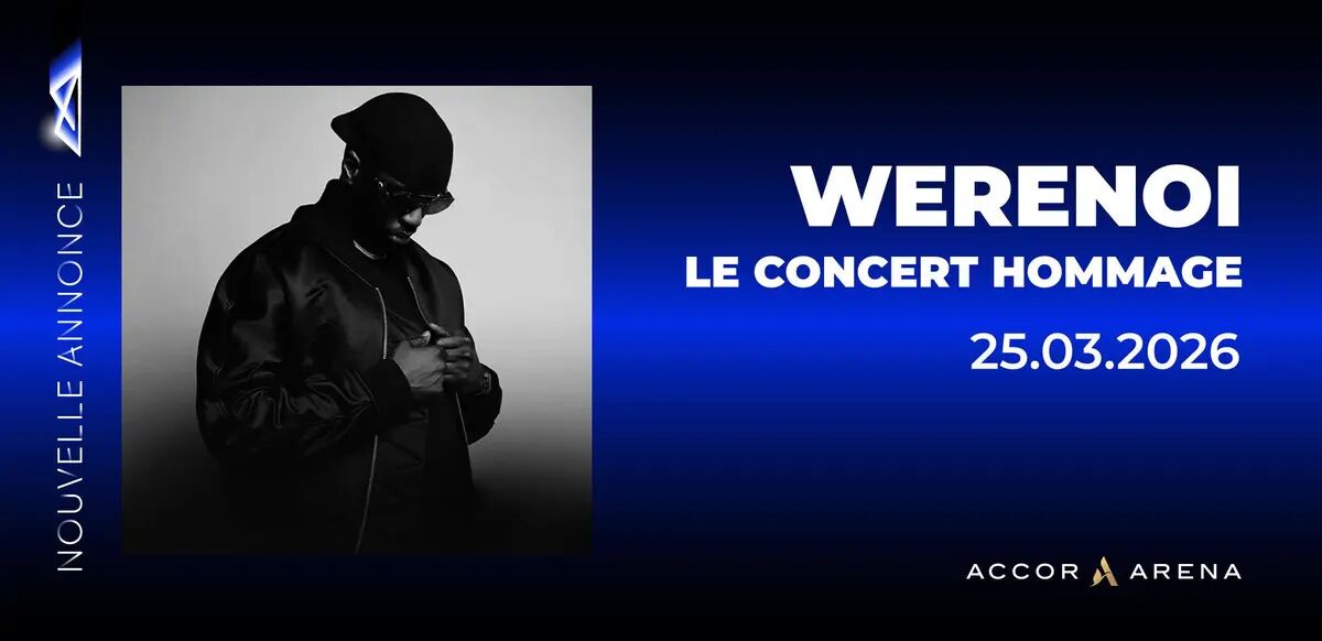 Hommage à Werenoi : rap et émotions à l’Accor Arena