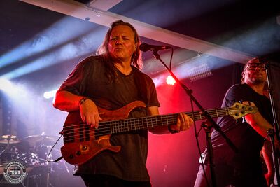 Skyline, the wacken band, is playing on stage at the LGH before Wacken Open Air 2025