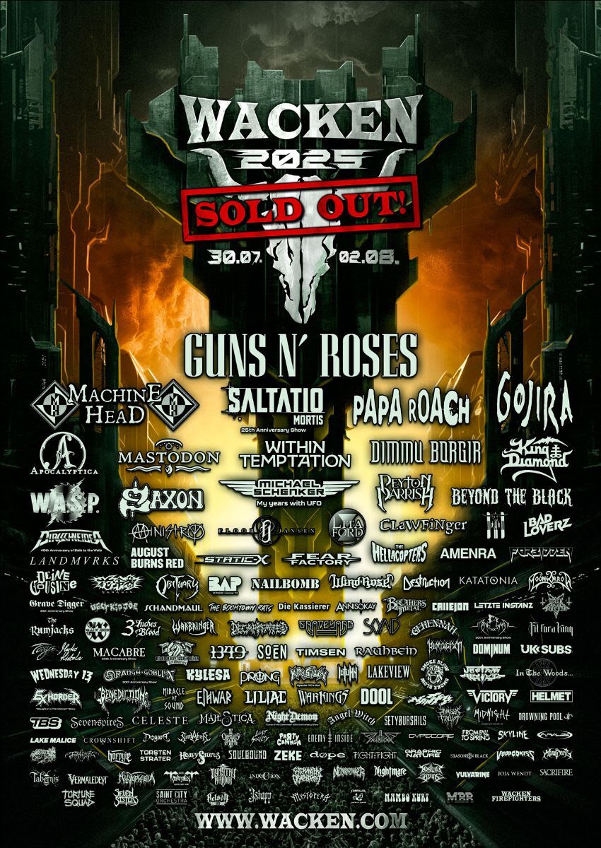Heavy Easter : Wacken Open Air annonce 30 nouveaux groupes !