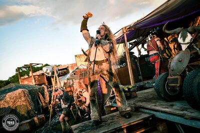 Megabosch play at Wasteland Warriors camp at Wacken Open Air 2025