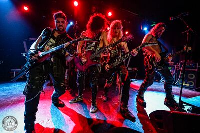 Anonymous Bastards sur scène au NED de Montreux avec Jerem de Black Rain en guest