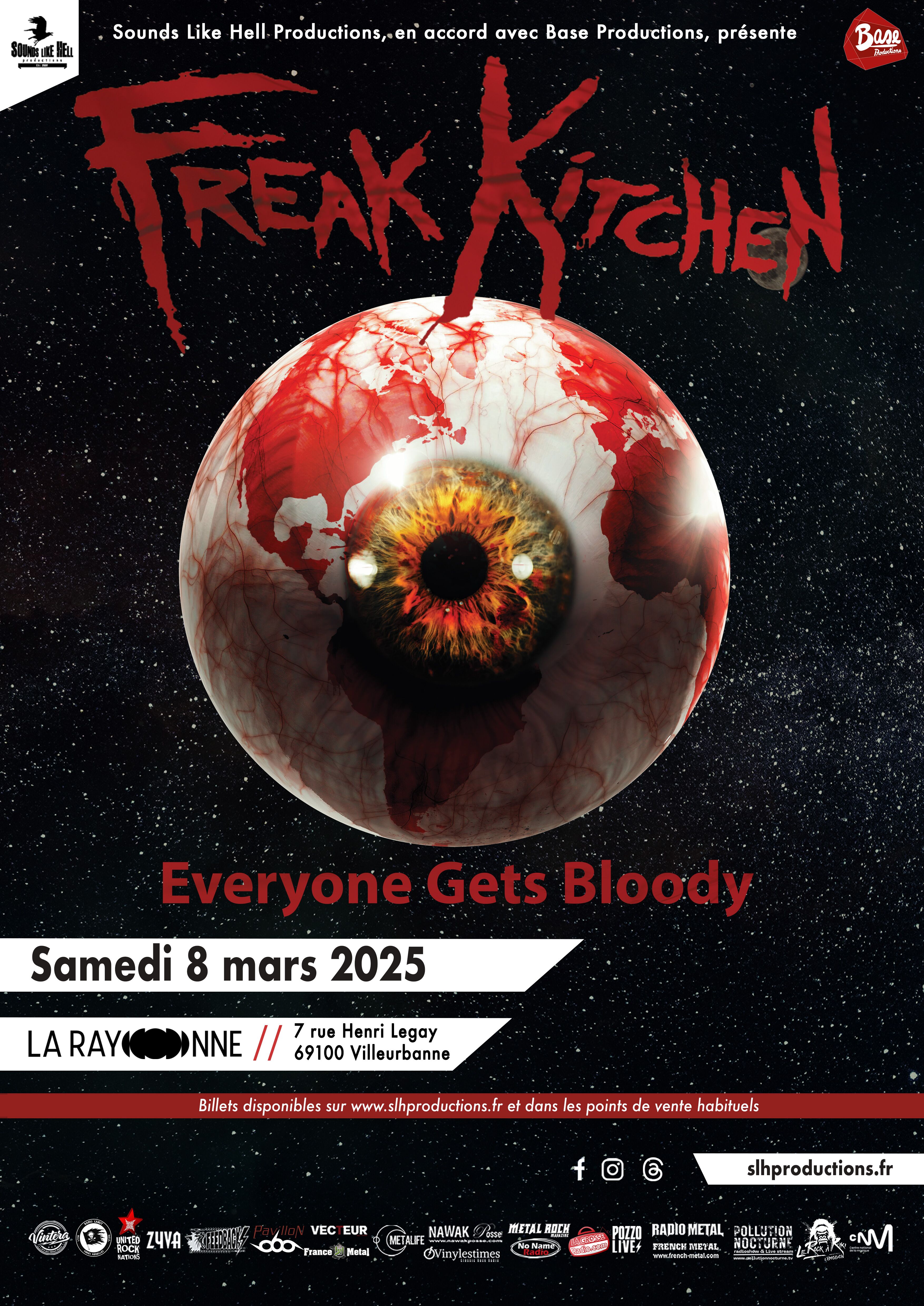 Freak Kitchen en concert à Lyon en 2025