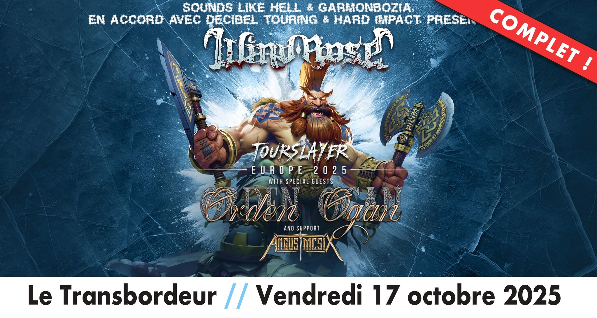 Wind Rose de retour à Lyon et affiche déjà complet !
