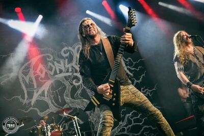 Moosorrow play on stage at Wacken Open Air 2025