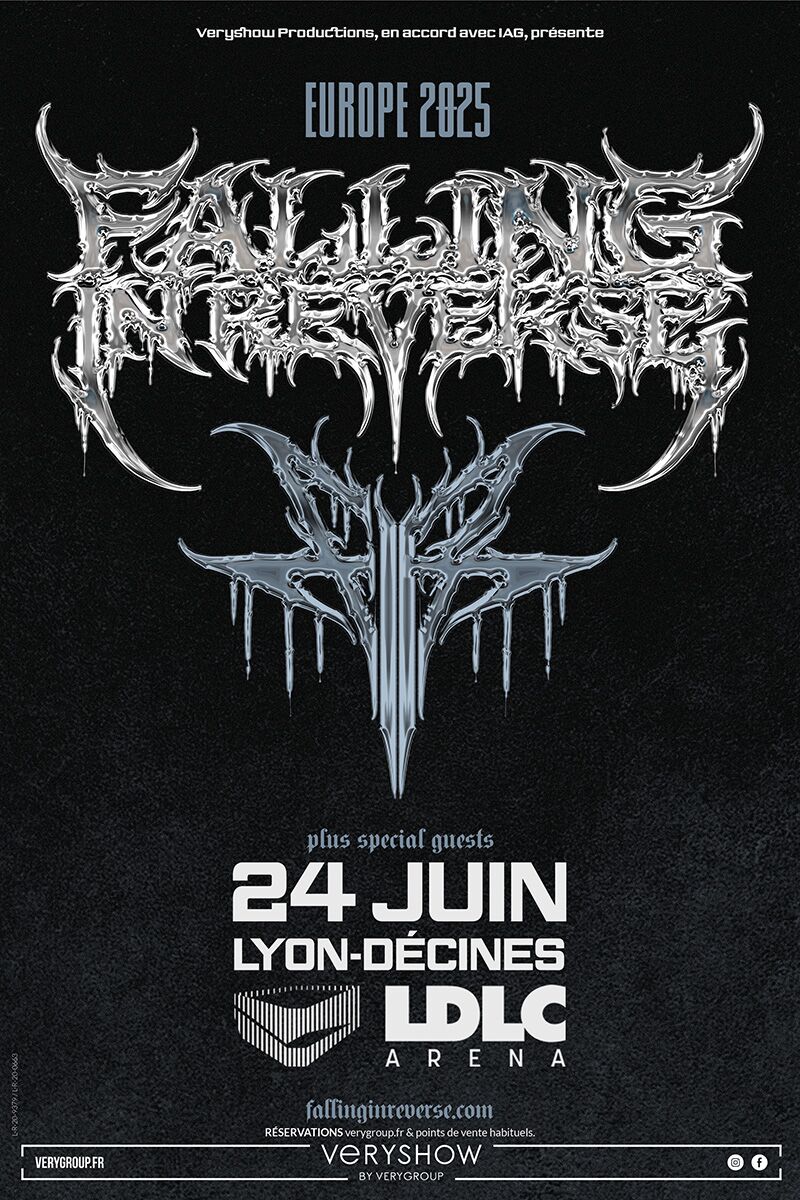 Falling In Reverse de retour en France