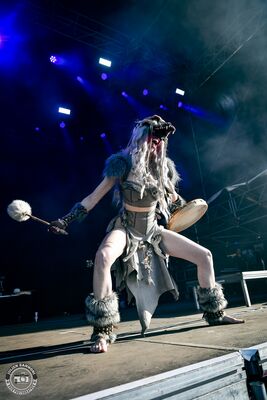 Eihwar play on stage at Wacken Open Air 2025