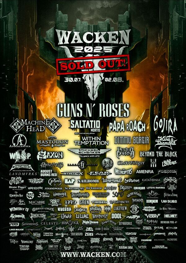 Poster Wacken Open Air 2025