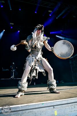 Eihwar play on stage at Wacken Open Air 2025