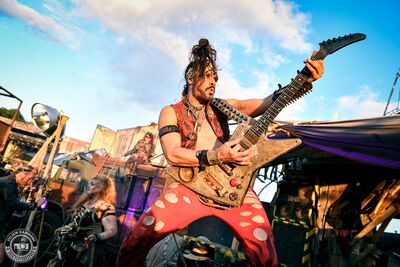 Megabosch play at Wasteland Warriors camp at Wacken Open Air 2025
