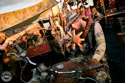 Wasteland Warriors camp at Wacken Open Air 2025