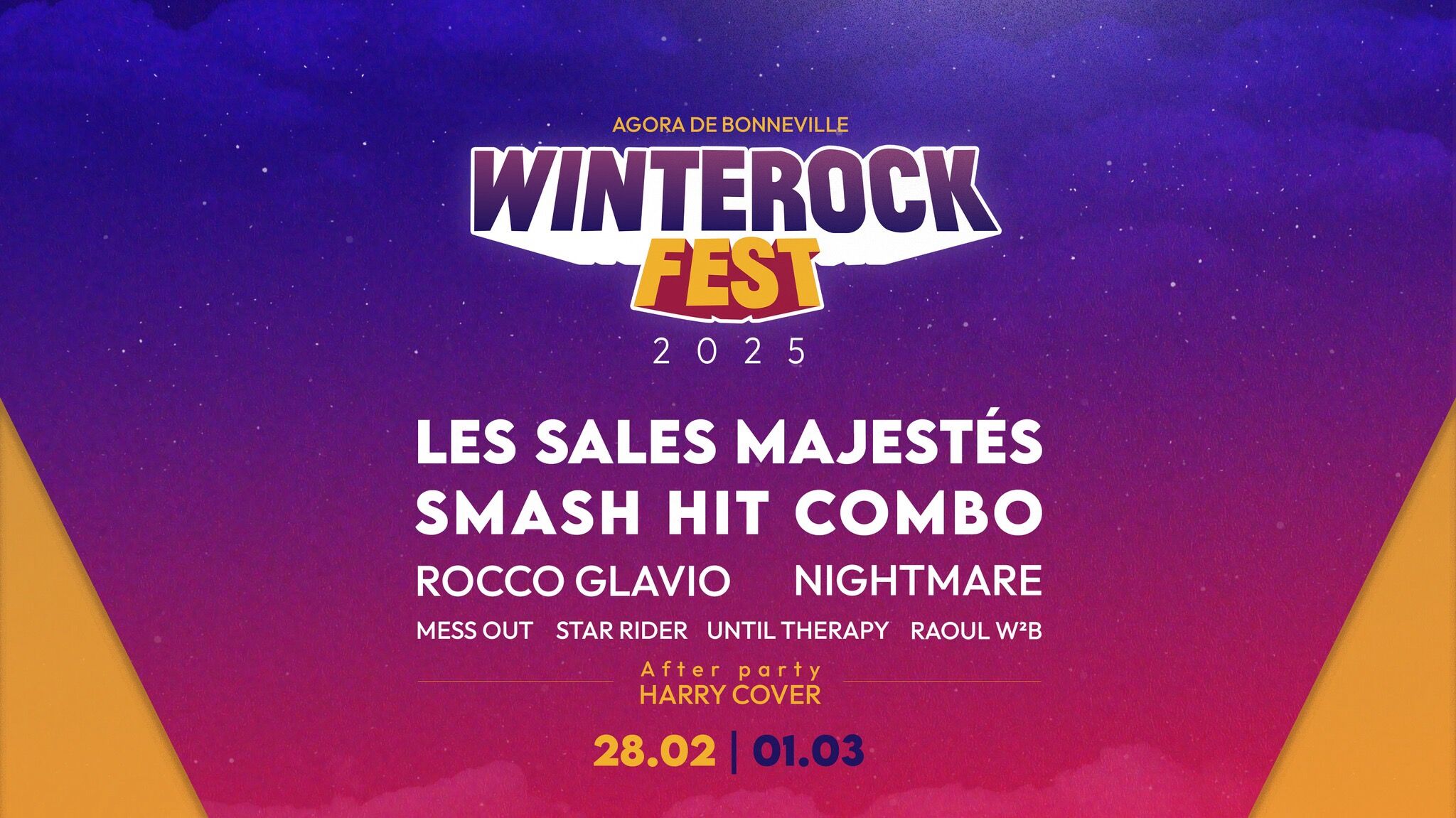 9eme édition du WinteRockFest à Bonneville