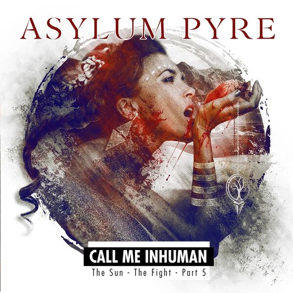 Visuel de l'album Call Me Inhuman du groupe Asylum Pyre
