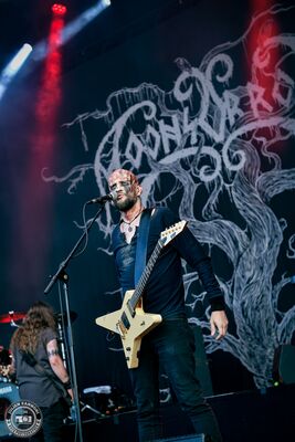 Moosorrow play on stage at Wacken Open Air 2025