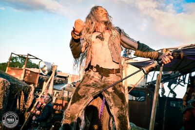 Megabosch play at Wasteland Warriors camp at Wacken Open Air 2025