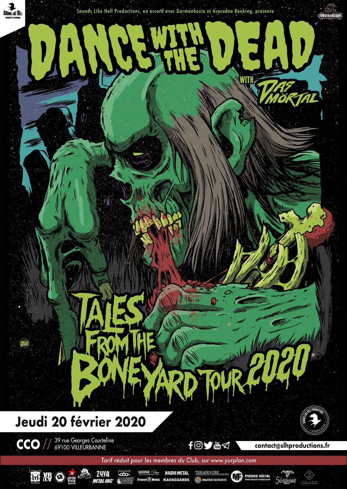 [DANCE WITH THE DEAD] Concert à Lyon