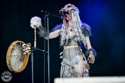 Eihwar play on stage at Wacken Open Air 2025