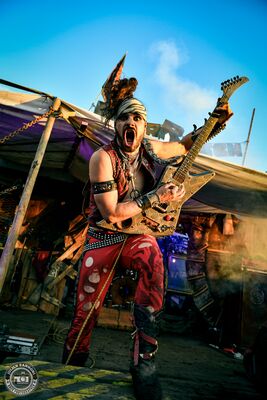 Megabosch play at Wasteland Warriors camp at Wacken Open Air 2025