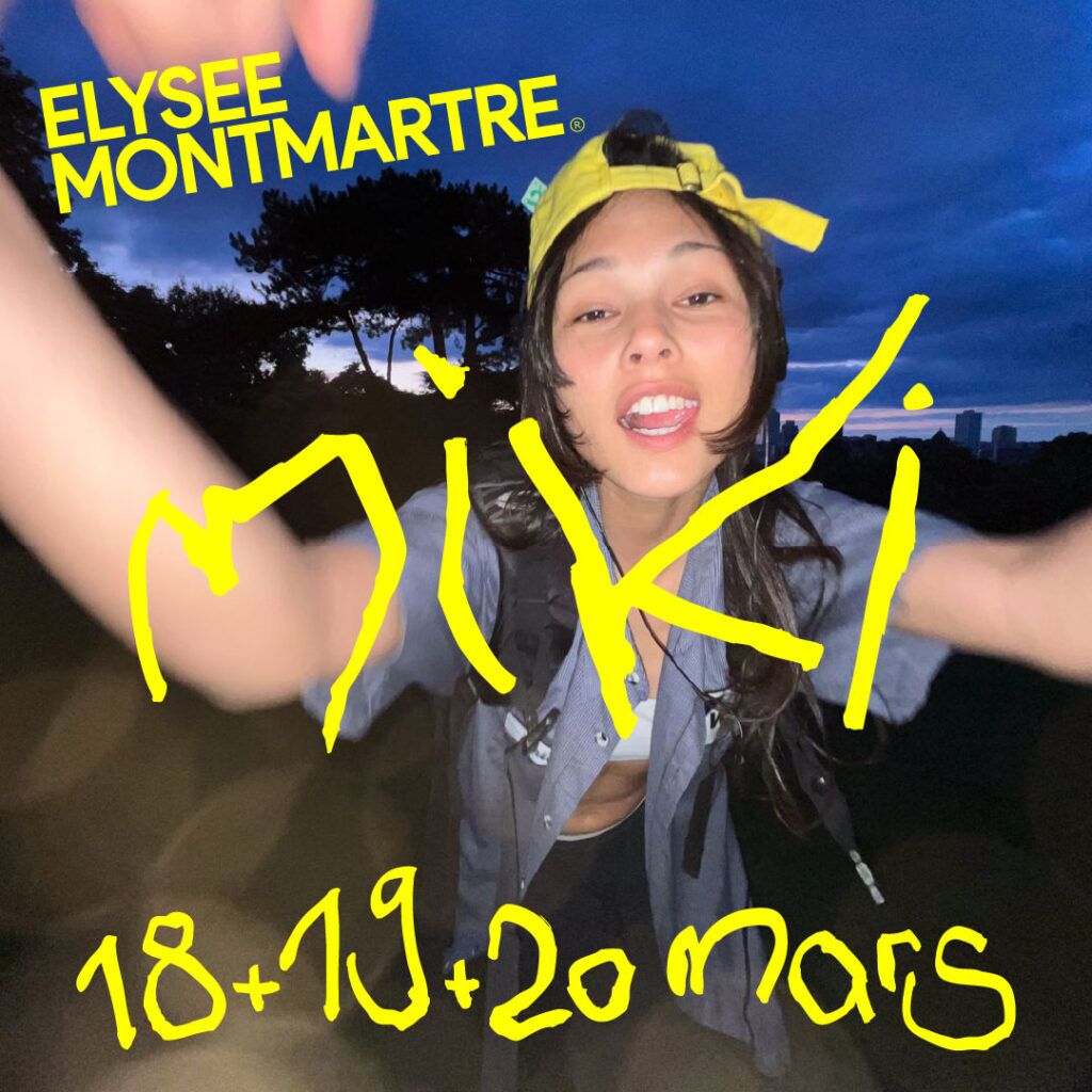 Miki enflamme l’Élysée Montmartre : 3 soirs d’affilée du 18 au 20 mars 2026