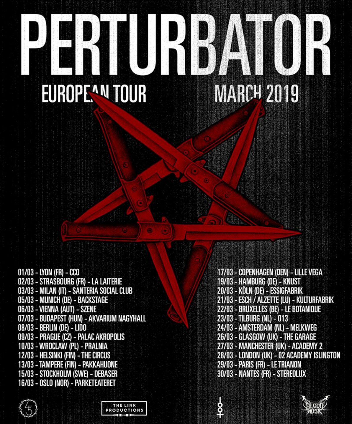 [PERTURBATOR] En tournée Européenne !
