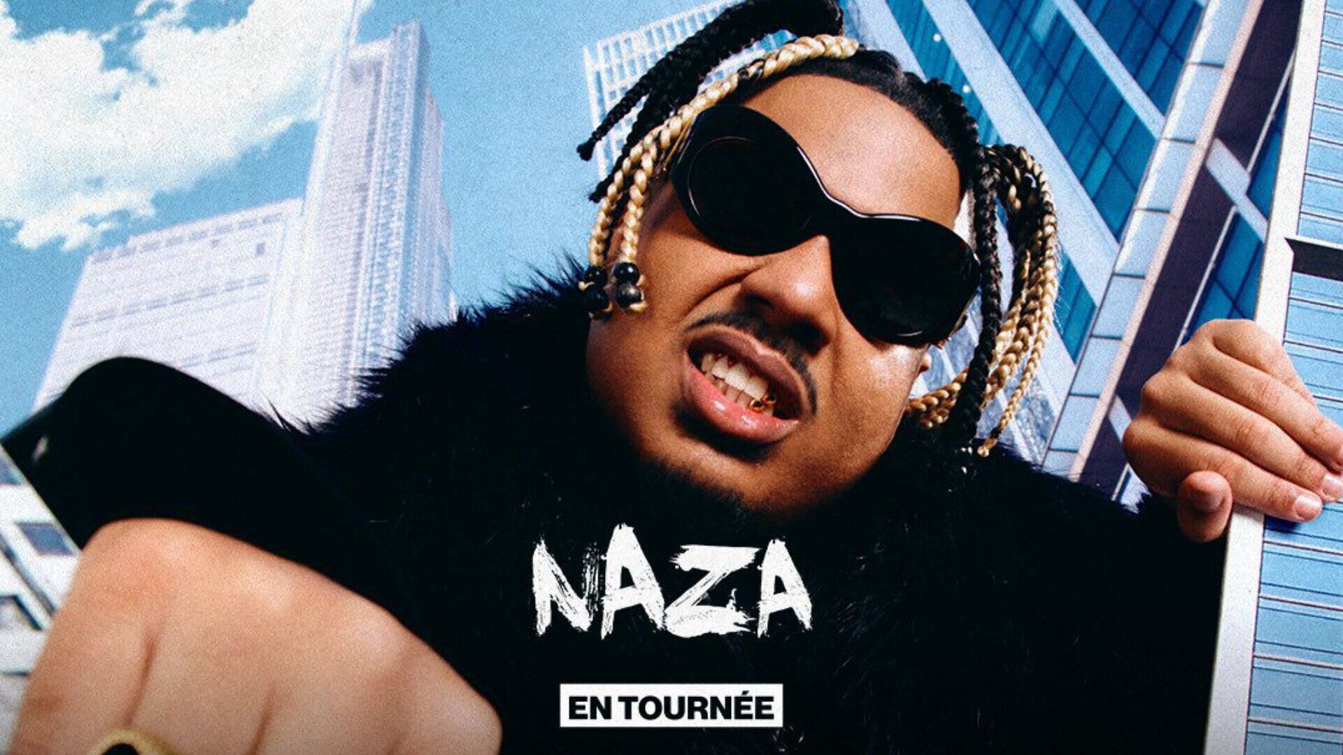 Naza en concert à l'Accor Arena