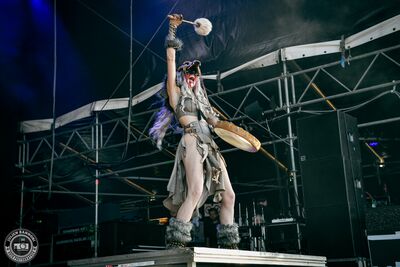 Eihwar play on stage at Wacken Open Air 2025