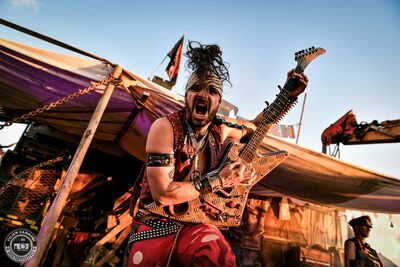 Megabosch play at Wasteland Warriors camp at Wacken Open Air 2025