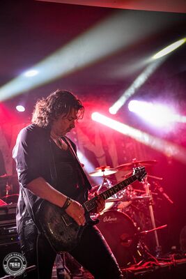 Skyline, the wacken band, is playing on stage at the LGH before Wacken Open Air 2025