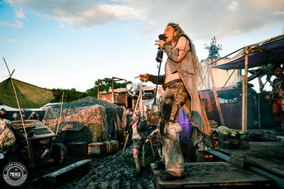 Megabosch play at Wasteland Warriors camp at Wacken Open Air 2025