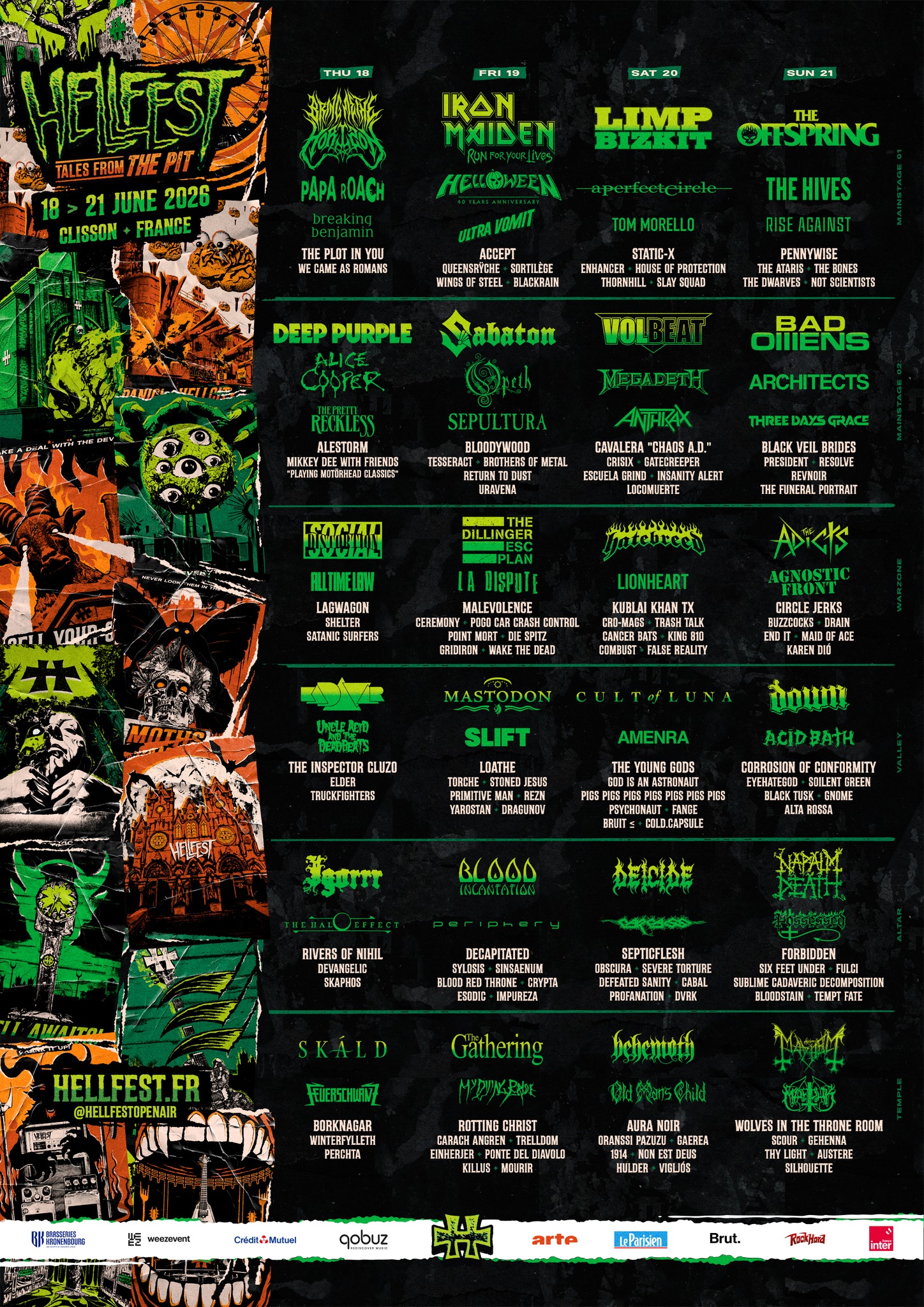 Affiche du Hellfest Open Air 2026