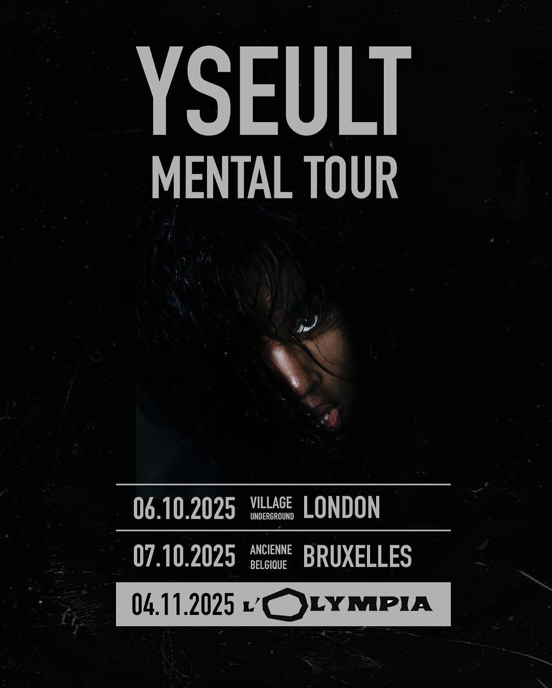 Yseult affiche concert Olympia