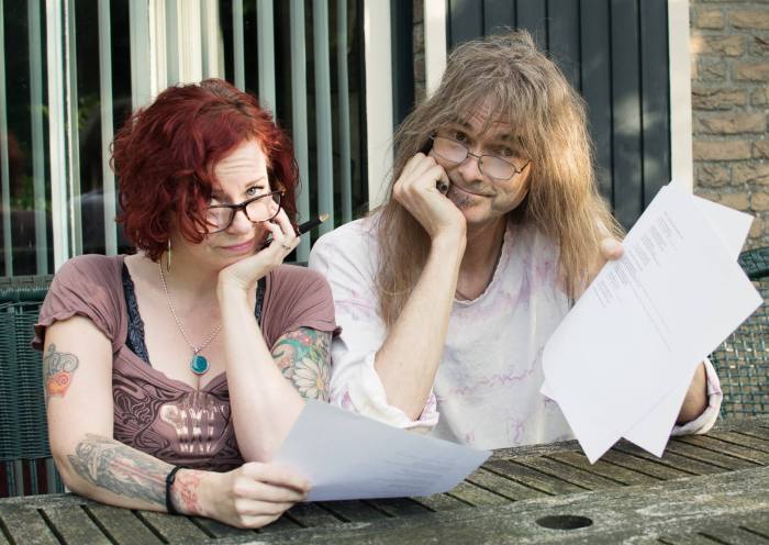 Anneke et Arjen Lucassen en 2015