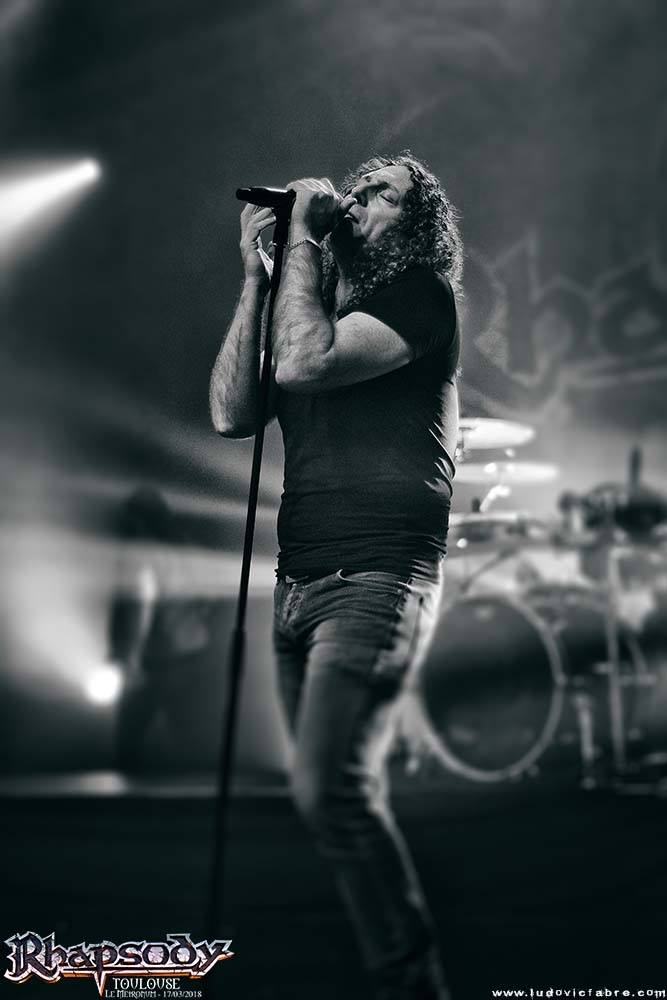 Rhapsody au Metronum de Toulouse en 2018