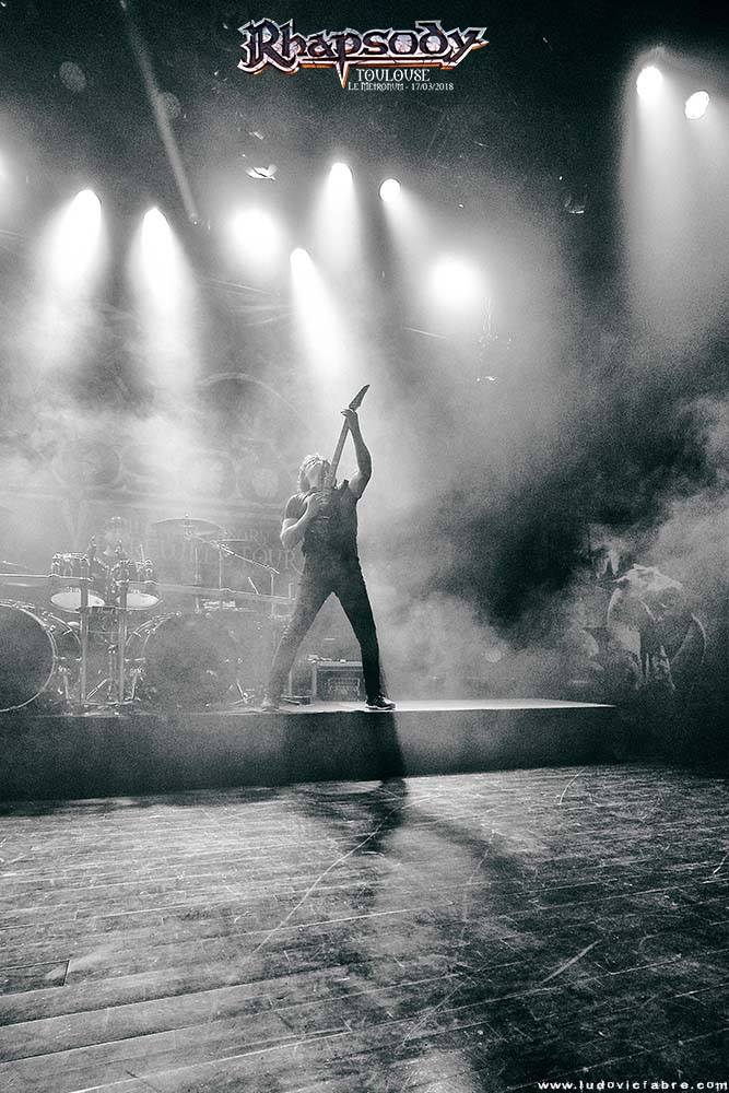 Rhapsody au Metronum de Toulouse en 2018