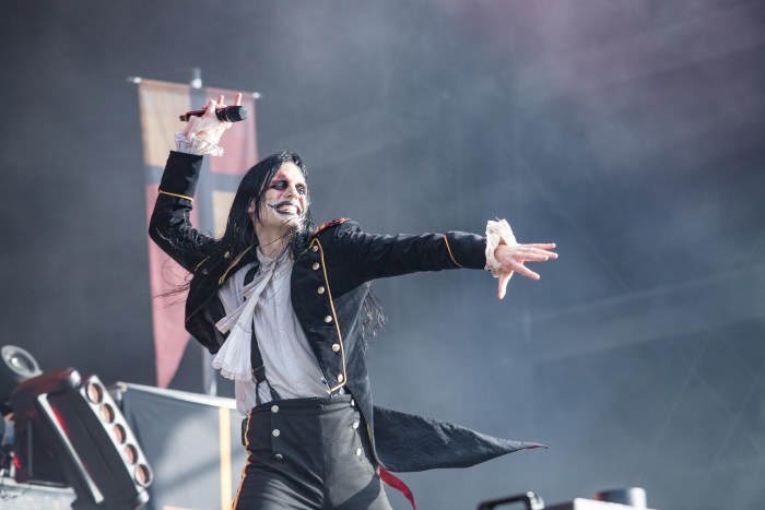 Avatar sur scène lors du Download en 2018