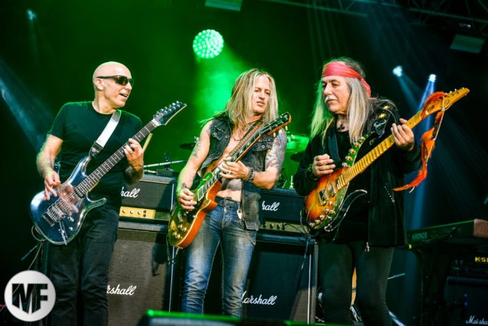 Joe Satriani, Doug Aldrich et Uli Jon Roth à Guitare en Scène 2018