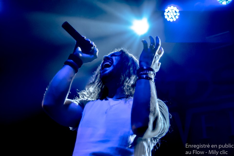 Giacomo Voli Rhapsody of fire au flow à Paris en 2019