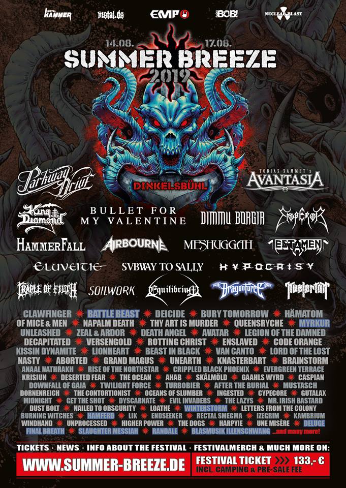 Summerbreeze 2019 affiche 