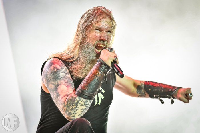 Amon Amarth sur la scène du Knotfest 2019