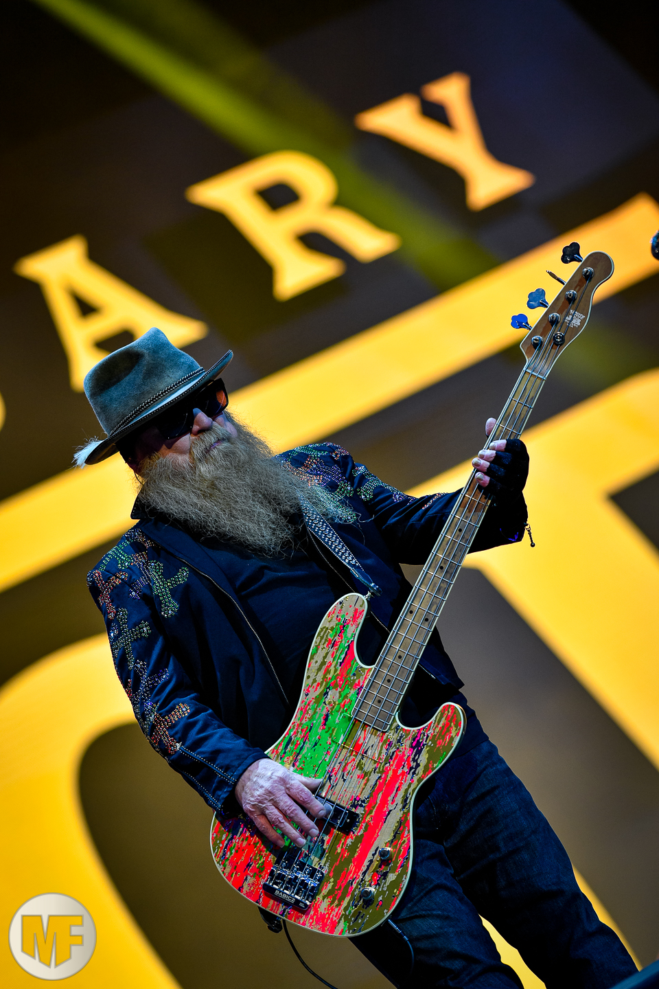 ZZ Top sur la scène du Hellfest Open Air 2019