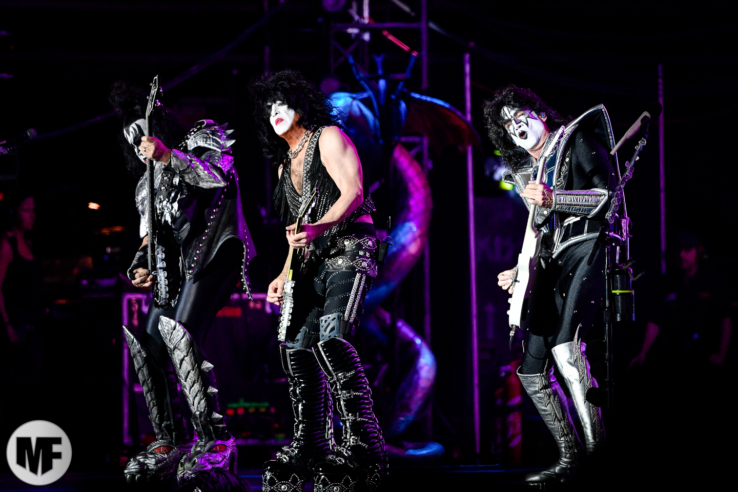 Kiss sur la scène du Hellfest Open Air 2019
