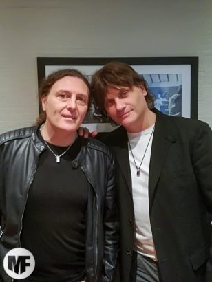 Fabio Lione et Luca Turilli de Rhapsody en 2019