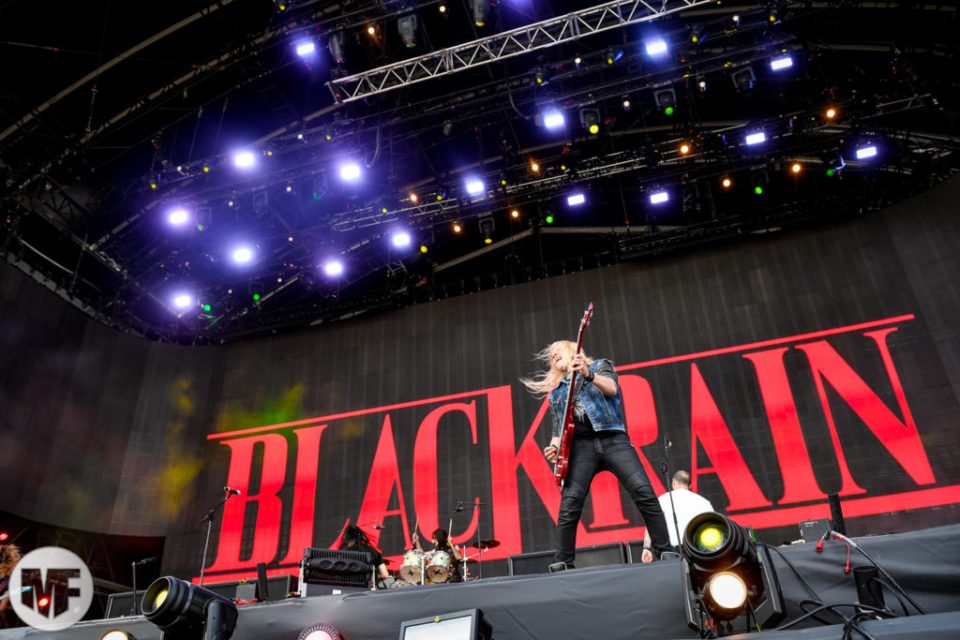 Blackrain sur la scène du Hellfest Open Air 2019