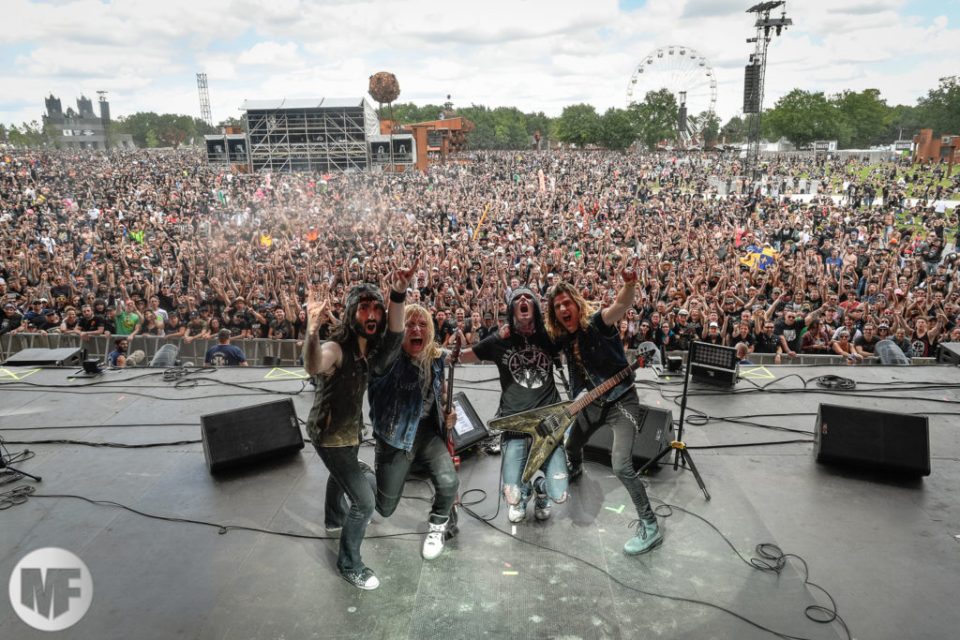 Blackrain sur la scène du Hellfest Open Air 2019