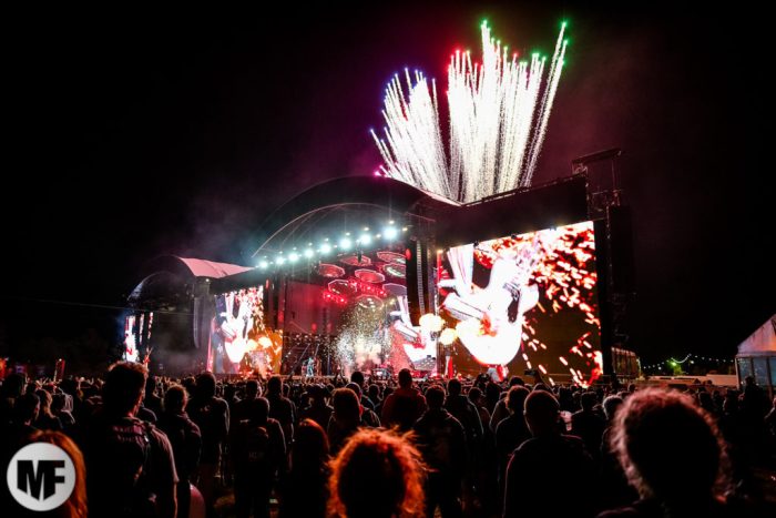 Kiss sur la scène du Hellfest Open Air 2019