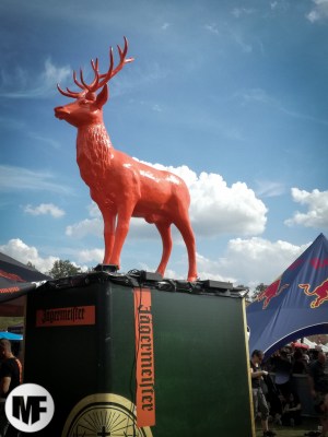 brutal assault 2019 - cerf emblème de jagermeister