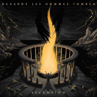 ascension par regarde kles hommes tomber
